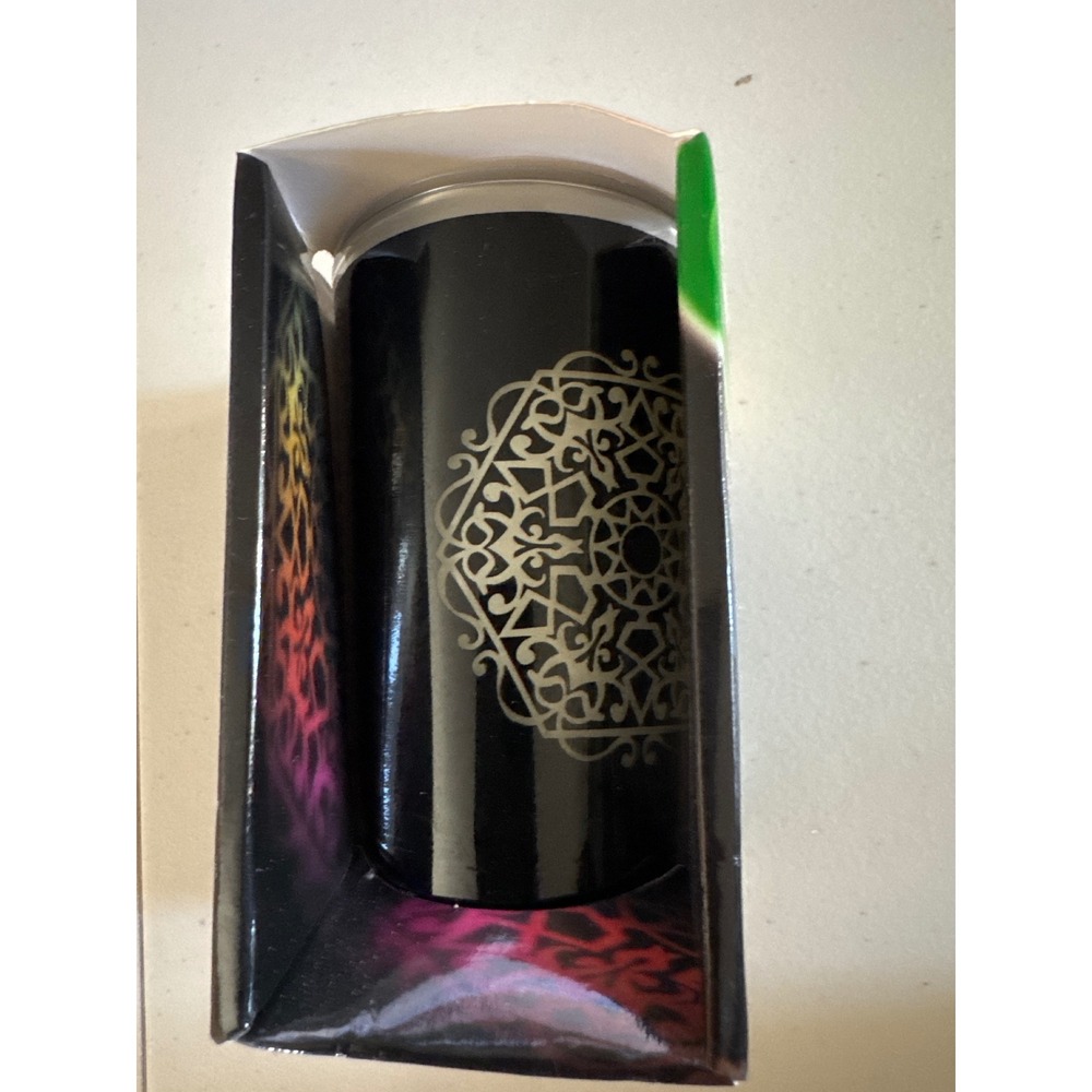 Air Wick Black Edition Color Changing Candle Apple Cinnamon Medley 4.23oz 2012 - Picture 2 of 5